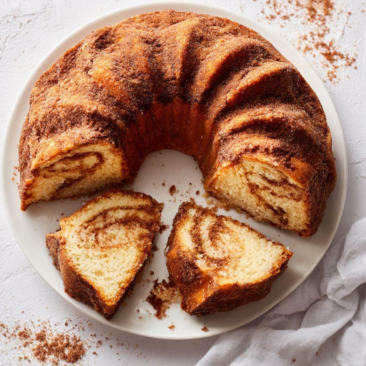 Baked Churro Cake: A Healthier Twist on a Beloved Cinnamon Treat